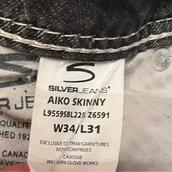 SILVER Aiko Skinny Jeans - Picture 9 of 9